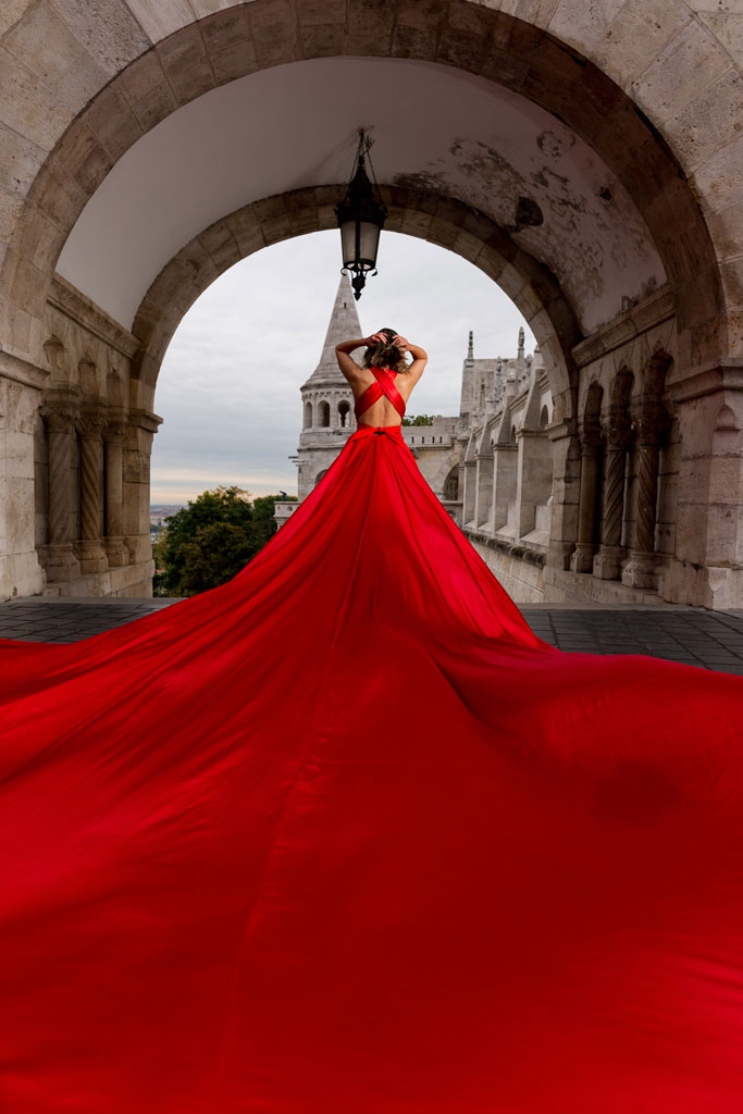 2024 Fisherman's Bastion Amazing Photoshoot BA FLYINGDRESS EDIT Instawalk Your memories captured by a local Photographer / Videographer in Budapest.