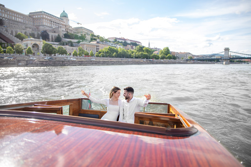 2024 Talented Budapest Proposal Photographer - Amazing result Proposal Addon Thumbnail Horizontal Boat Instawalk